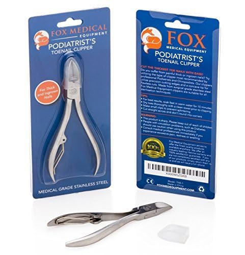 Fox Medical Equipment heavy-duty toenail clippers designed for durable performance with thick or ingrown nails