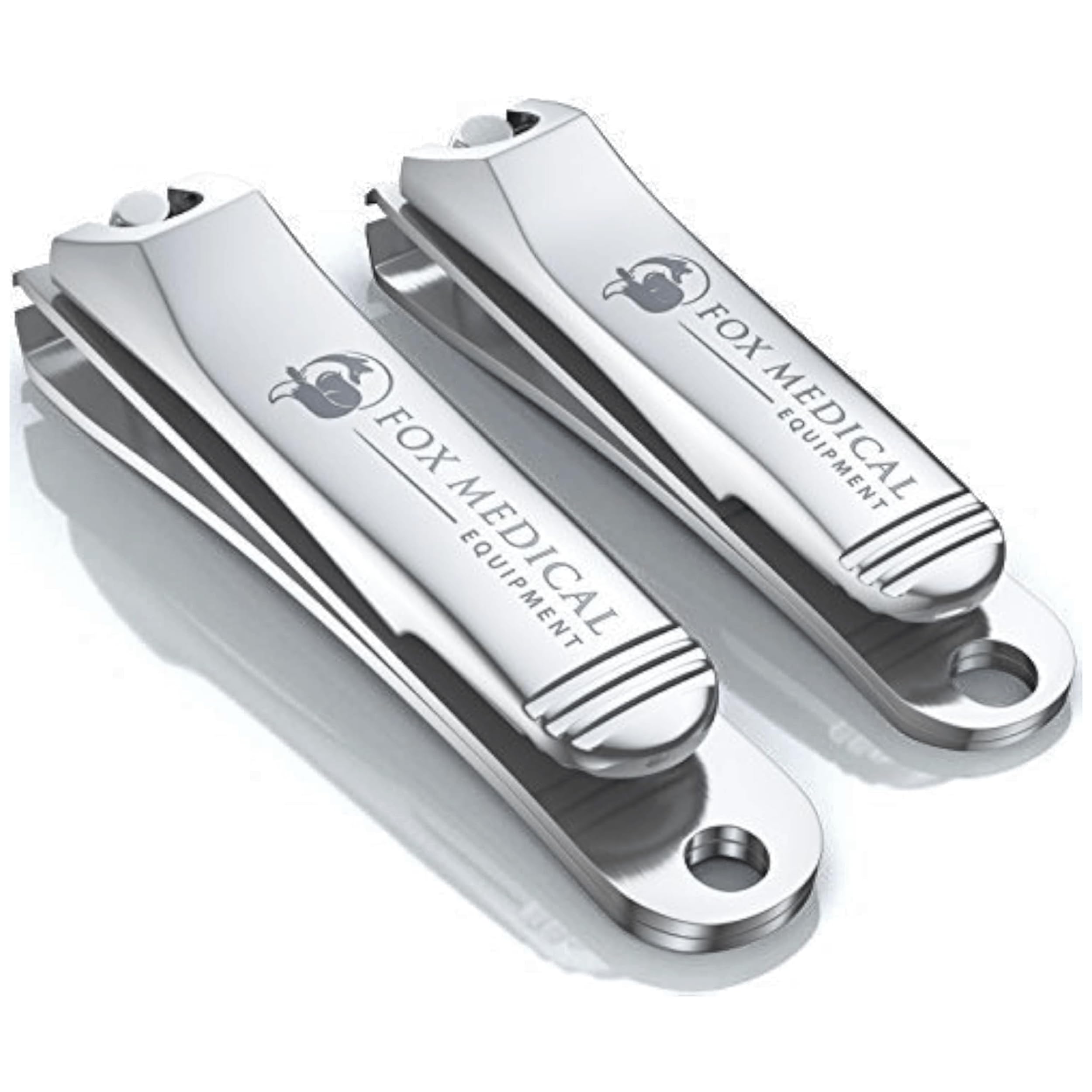 Fox Medical Equipment nail clippers blade close-up showing ultra-sharp steel for clean trims