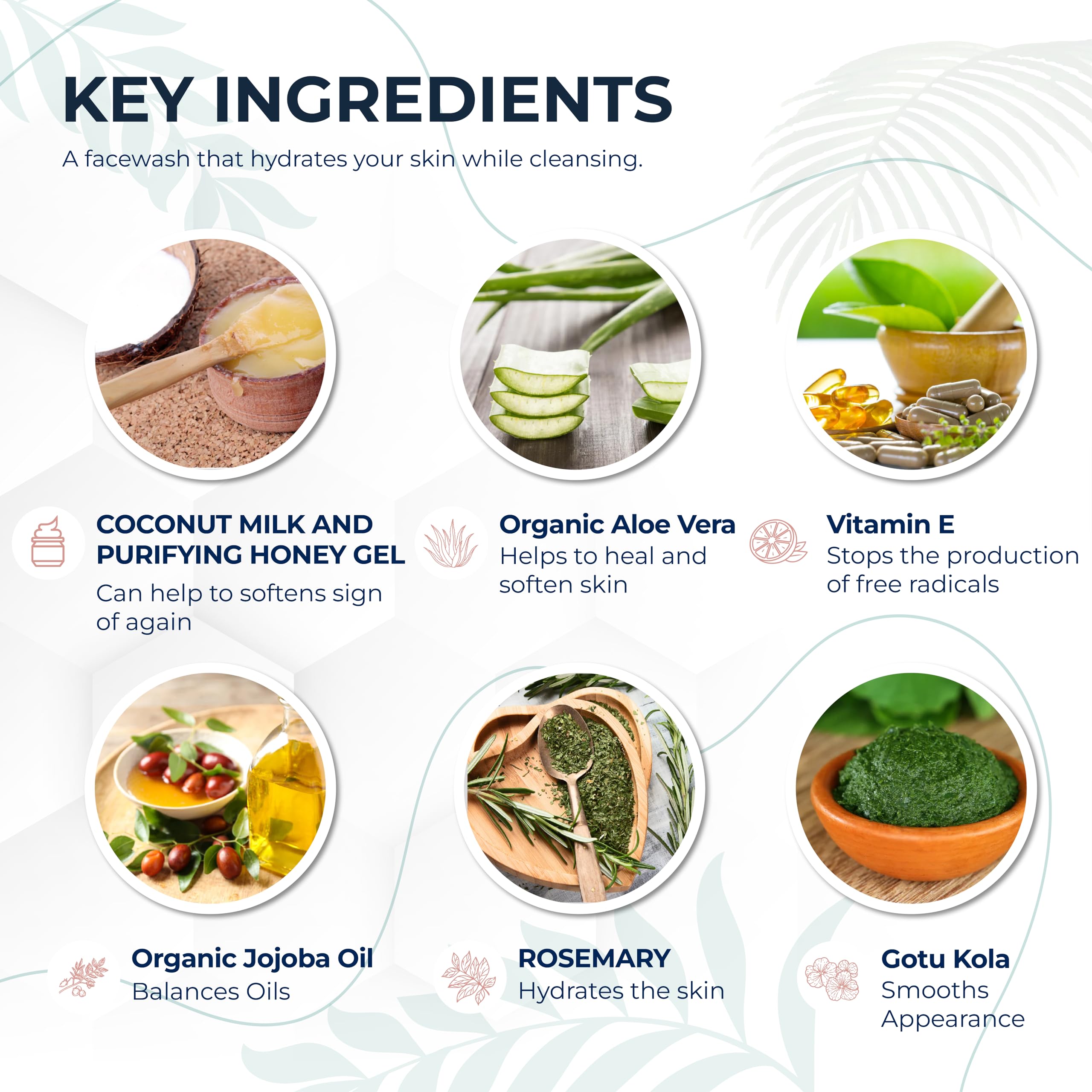 Foxbrim Naturals aloe ingredient image emphasizes soothing, hydrating properties for redness relief
