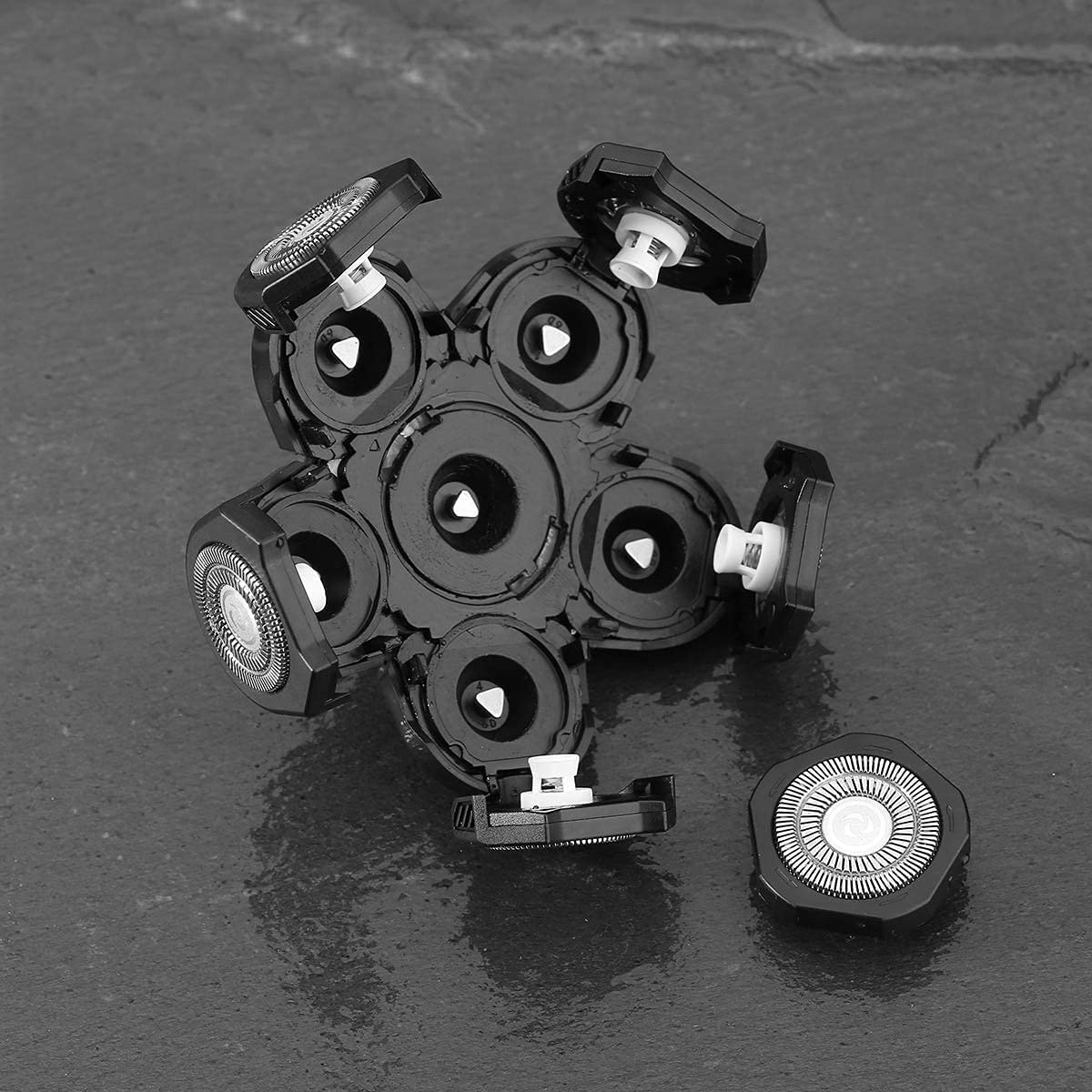 foxsonic 6d-flex-floating-heads adapt to contours for closer trimming