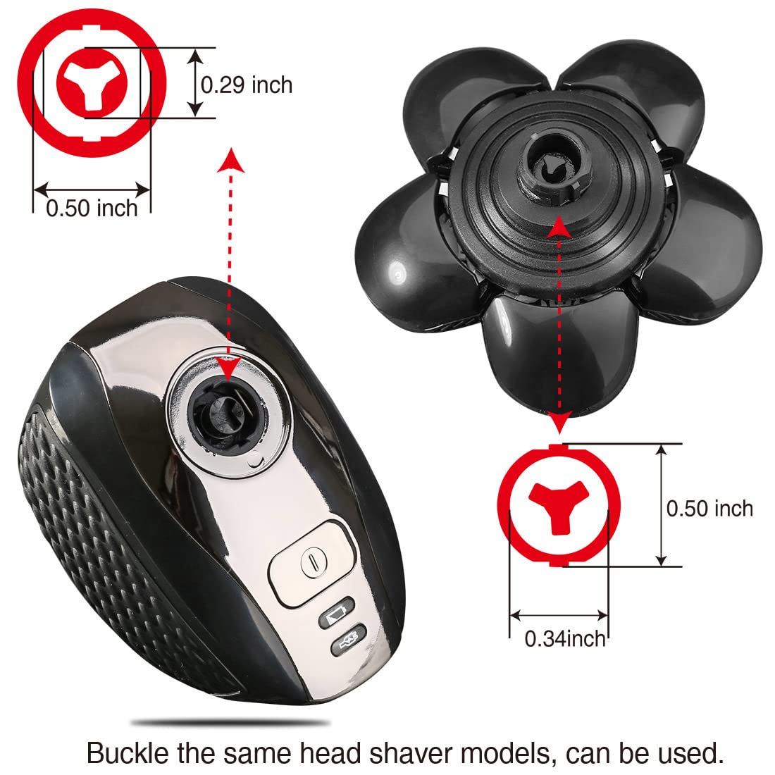 foxsonic washable replacement head and brush included for easy cleaning