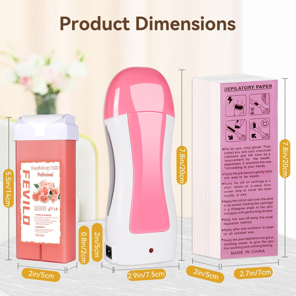 FOCTXI Hair Removal Kit legs demonstrates smooth, hair-free results after at-home waxing.