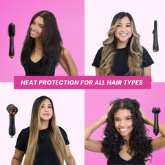 FoxyBae biotin-keratin-infused formula closeup highlighting nourishing ingredients for stronger-looking hair.
