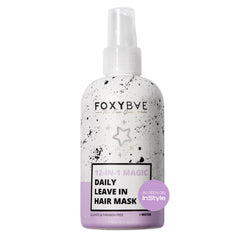 FoxyBae Hair Mask jar close-up showing biotin and shea moisture for nourished, smoother hair.