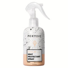 FoxyBae heat protectant spray bottle front for heat styling protection