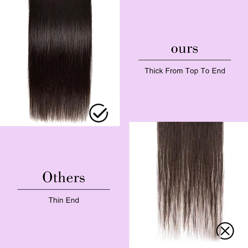 fphko double weft bundles highlighted for durability and fullness