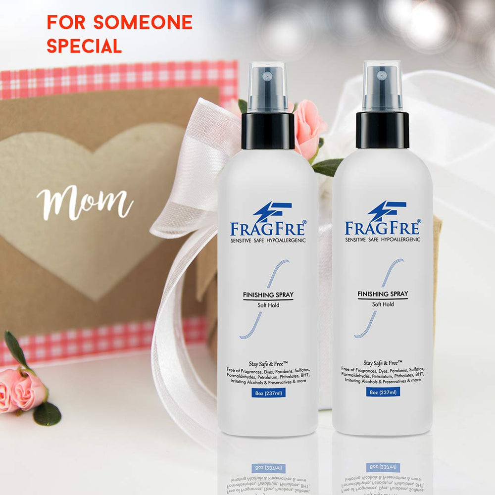 FRAGFRE application on hair demonstrates easy, controlled styling for a polished look