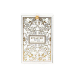 Fragrance World French Avenue Essence De Blanc gift-ready box display hints at versatile fragrance for all occasions