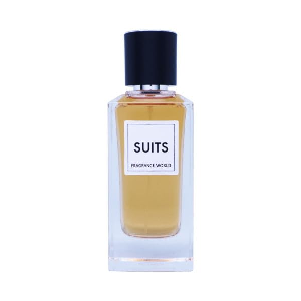 Fragrance World Suits EDP applied to pulse points for lasting impression