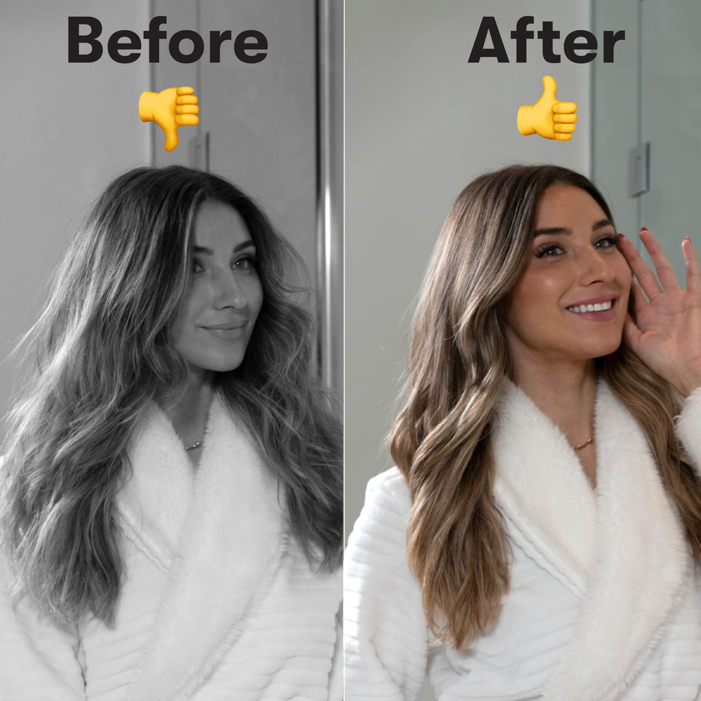 FRAMAR curved vented brush works on all hair types, straight to curly.