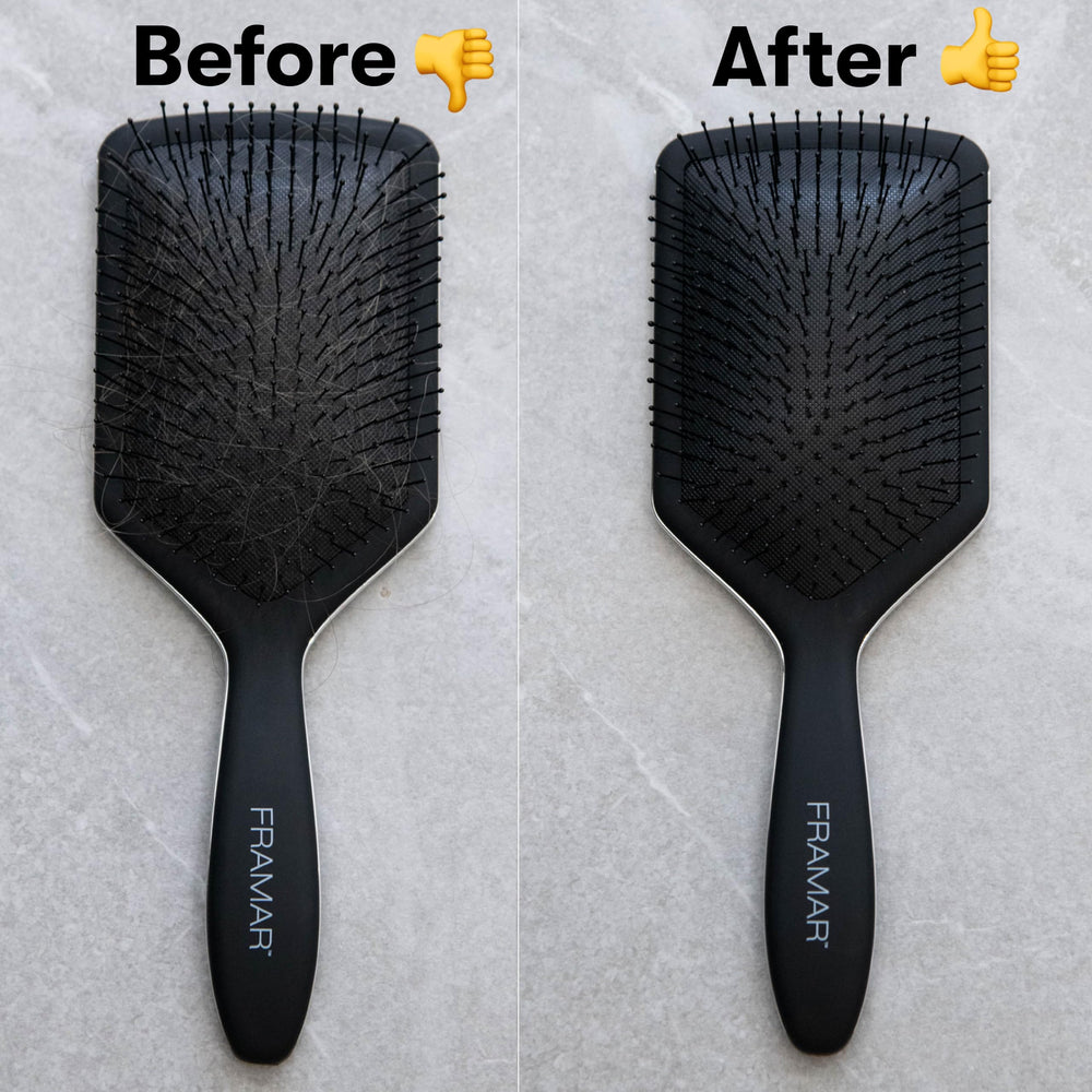 FRAMAR compact design is lightweight for on-the-go touch-ups.