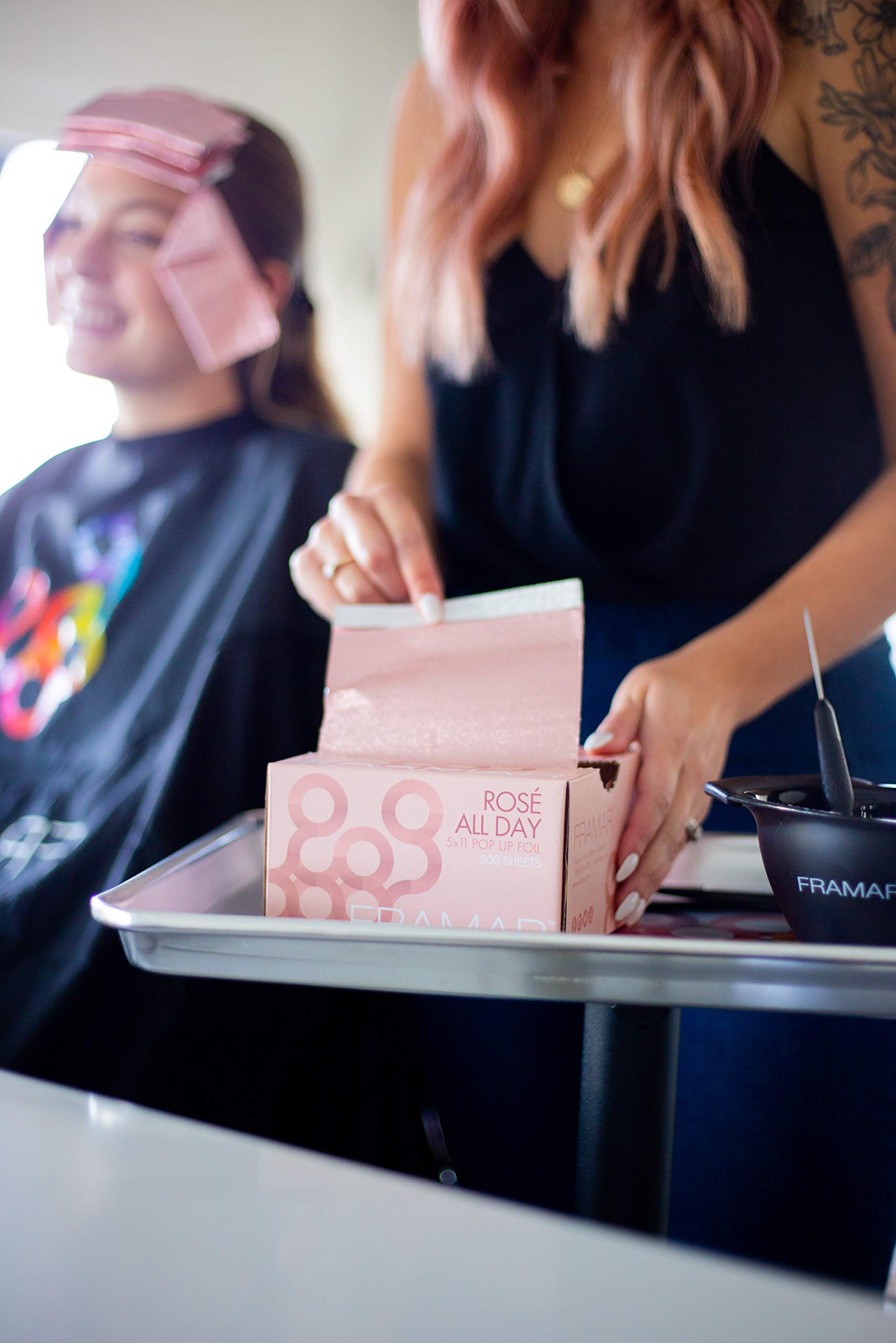 Framar Rosé 5x11 foils ready-to-use without cutting.