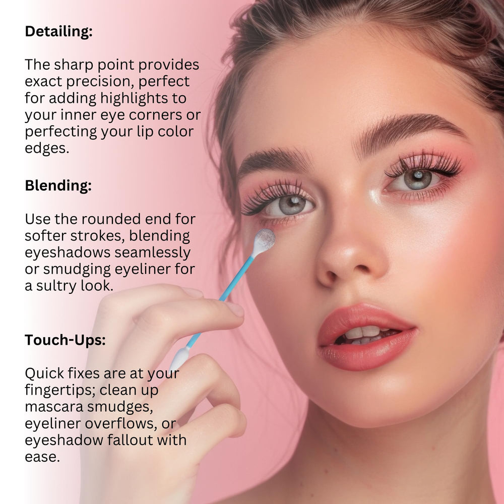 Fran Wilson Eye Tees travel-compact pack fits in a makeup bag for on-the-go touch-ups.