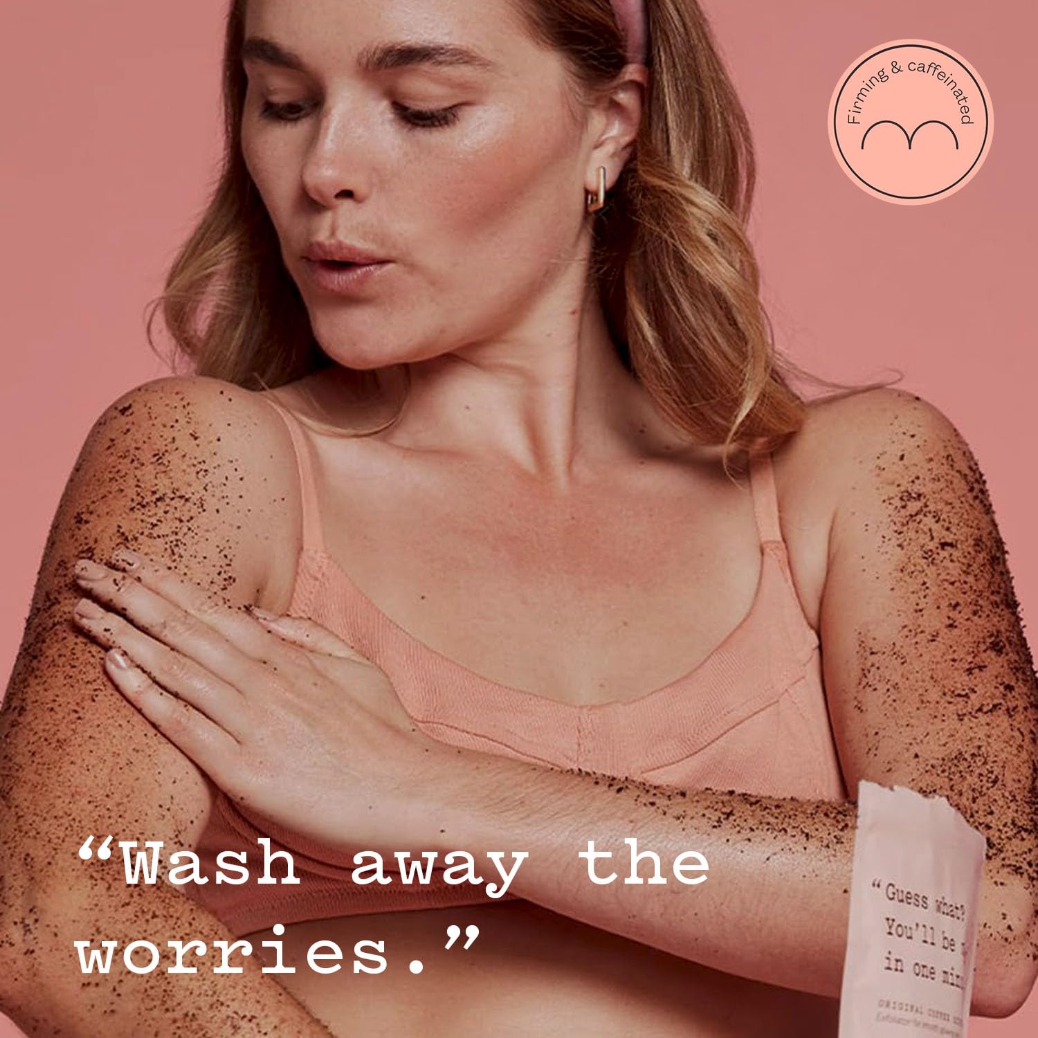 Frank Body Original Coffee Scrub after-use glow and lasting hydration