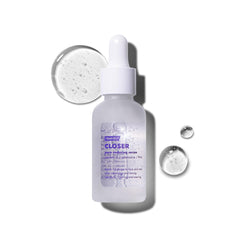 FRANKLY Closer Serum bottle closeup hints at glow-boosting potential.