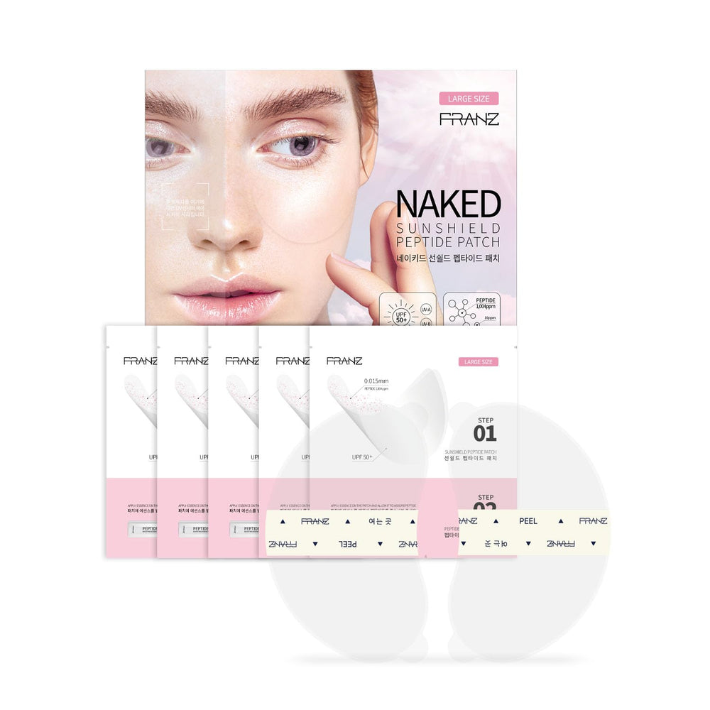 FRANZ UV patch ultra-thin-application for near-invisible sun protection under makeup