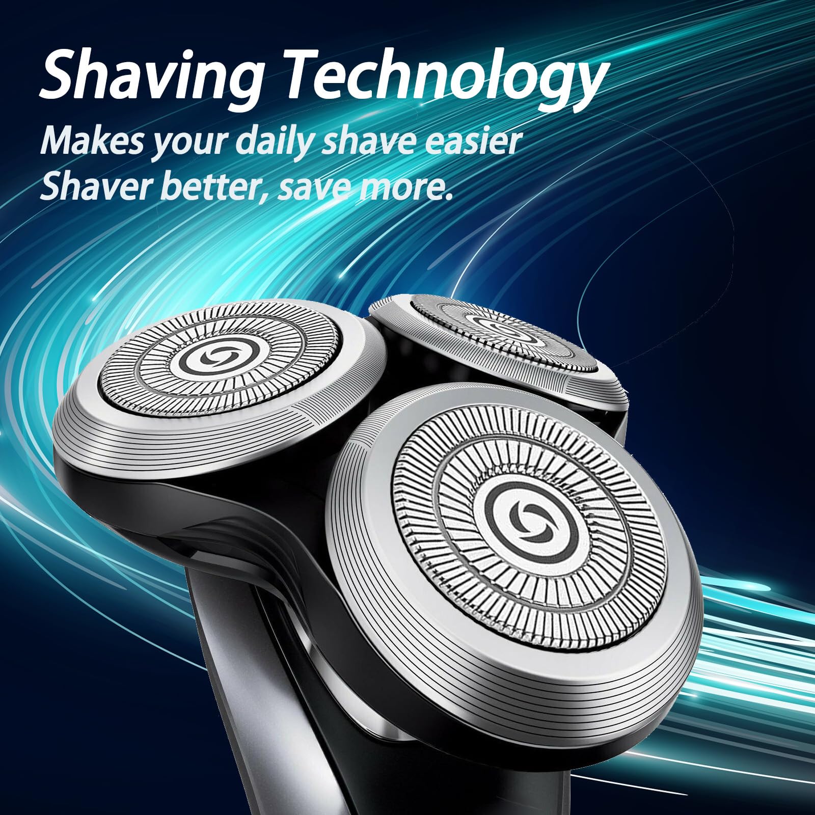 FRASAM SH90 durable head with water-resistant blades for long-lasting performance