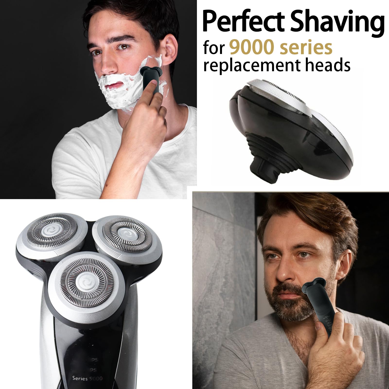 FRASAM SH90 mounted on a 9000 series shaver demonstrates easy compatibility
