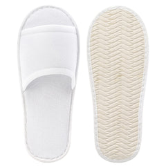 Frcctre bulk guest slippers, individually wrapped, ideal for events.