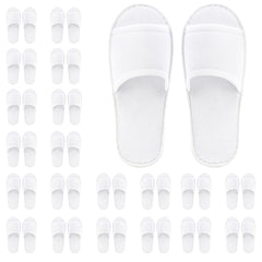 Frcctre 20-pairs disposable slippers packaging ready for hotel guests.