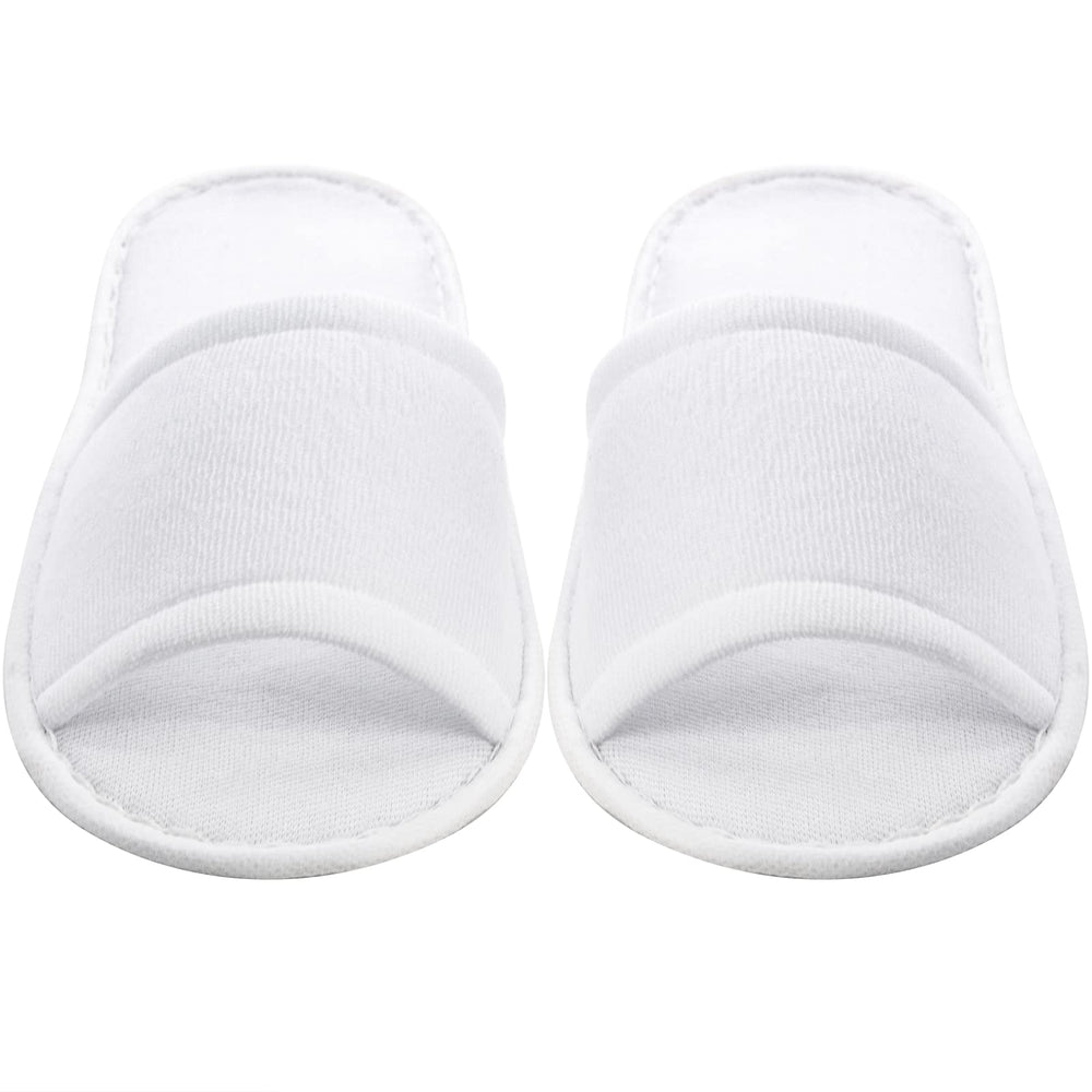 Frcctre disposable slippers with EVA non-slip sole for safe steps.