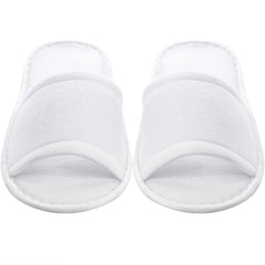 Frcctre disposable slippers with EVA non-slip sole for safe steps.