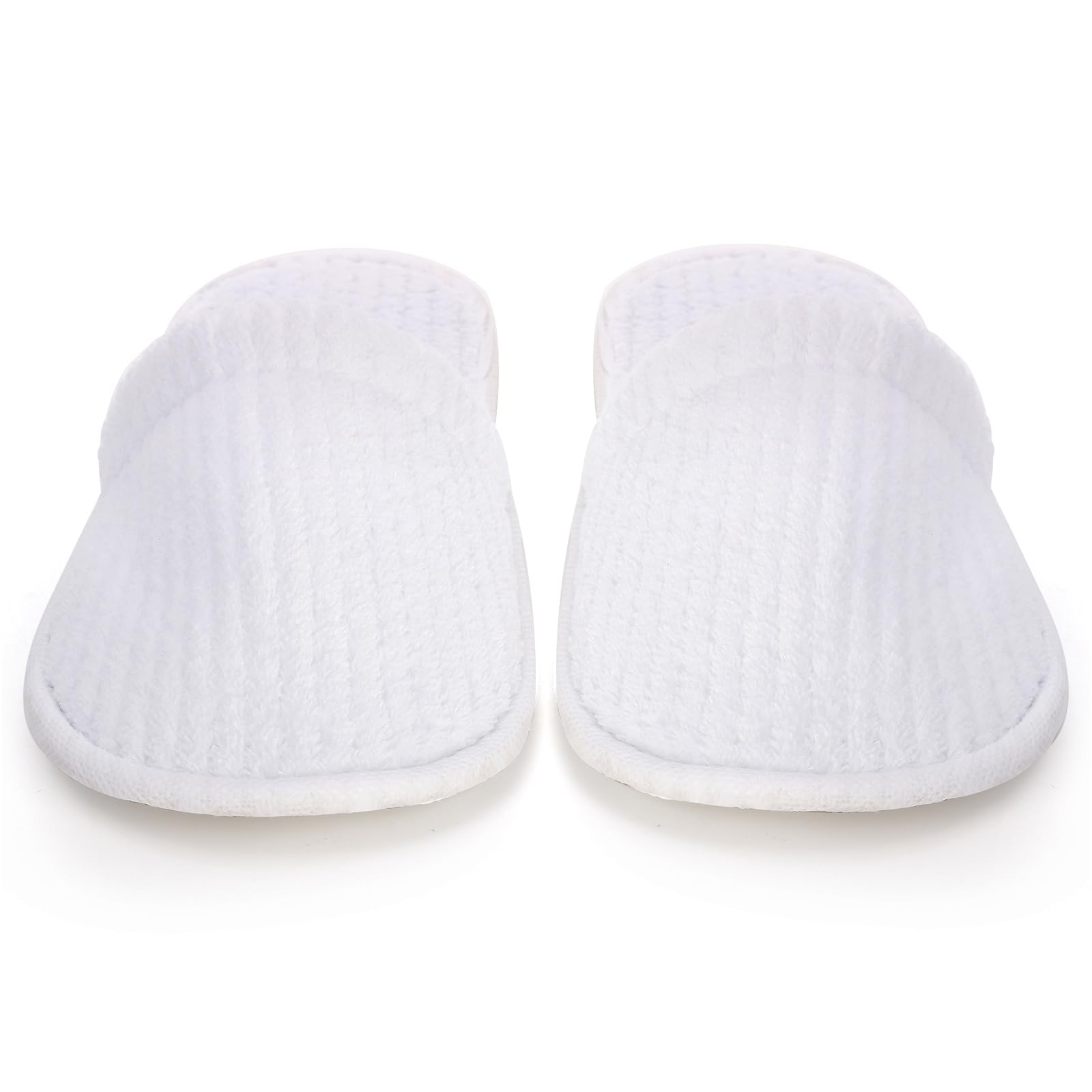 Frcctre individually wrapped slippers illustrate hygienic, portable guest essentials.