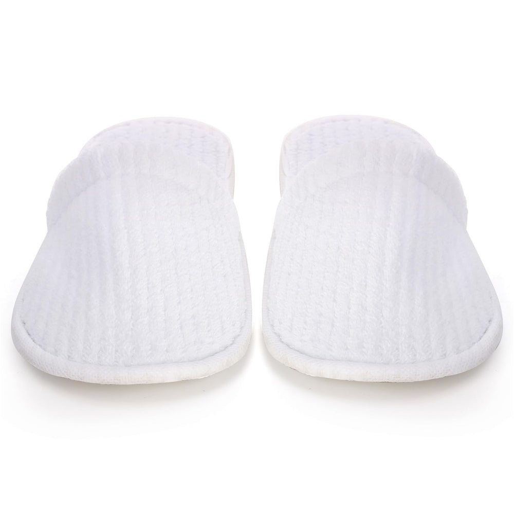 Frcctre individually wrapped slippers illustrate hygienic, portable guest essentials.