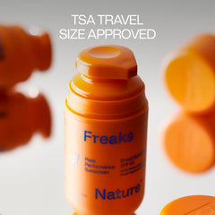 Outdoor scene highlighting Freaks of Nature SPF 50 water resistance during activity