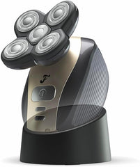 Freebird Charging Dock front view showing a sleek stand for the Freebird FlexSeries, ideal for daily grooming.