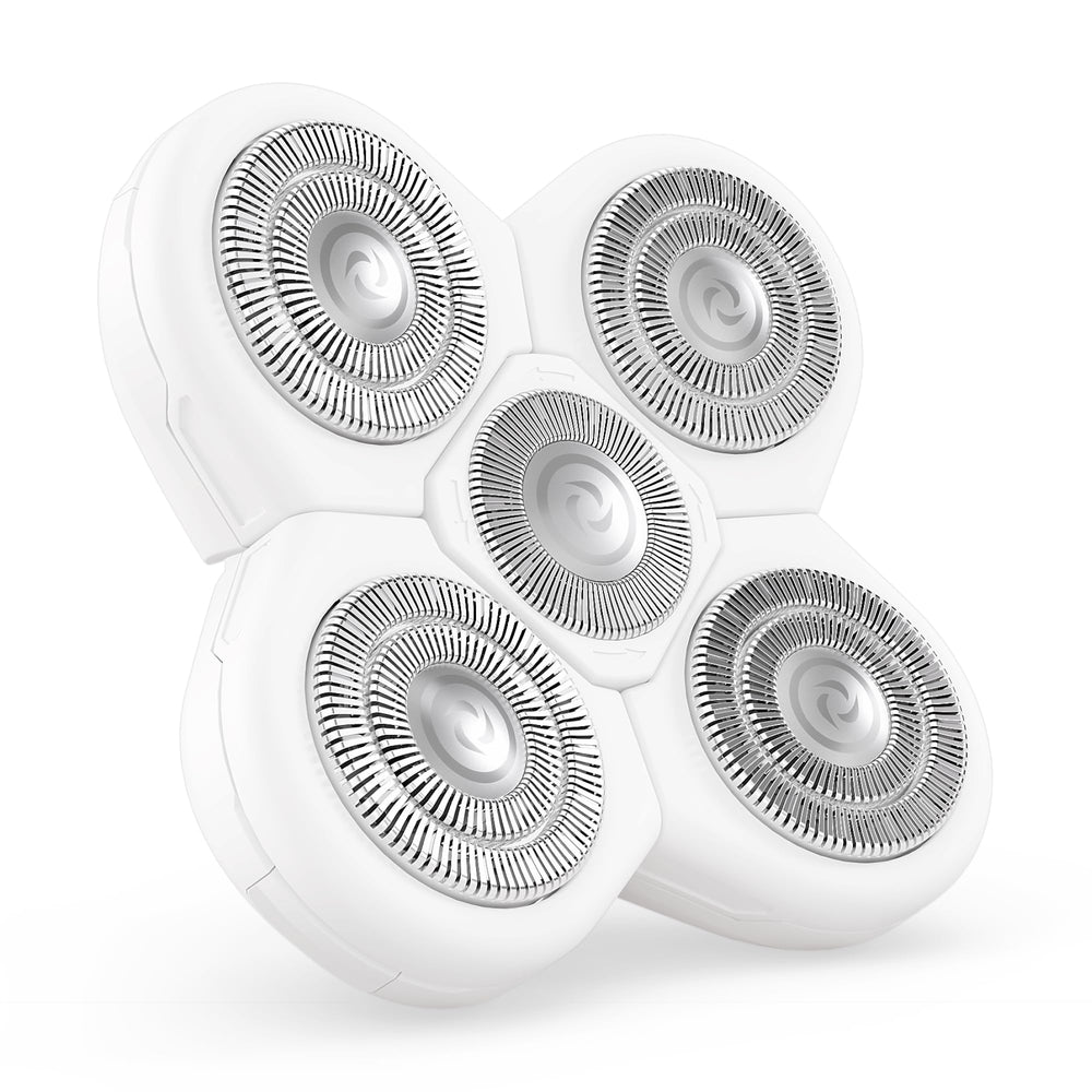 Freebird FlexSeries BodySmooth rotary refill pack for quick, gentle shaves on sensitive skin