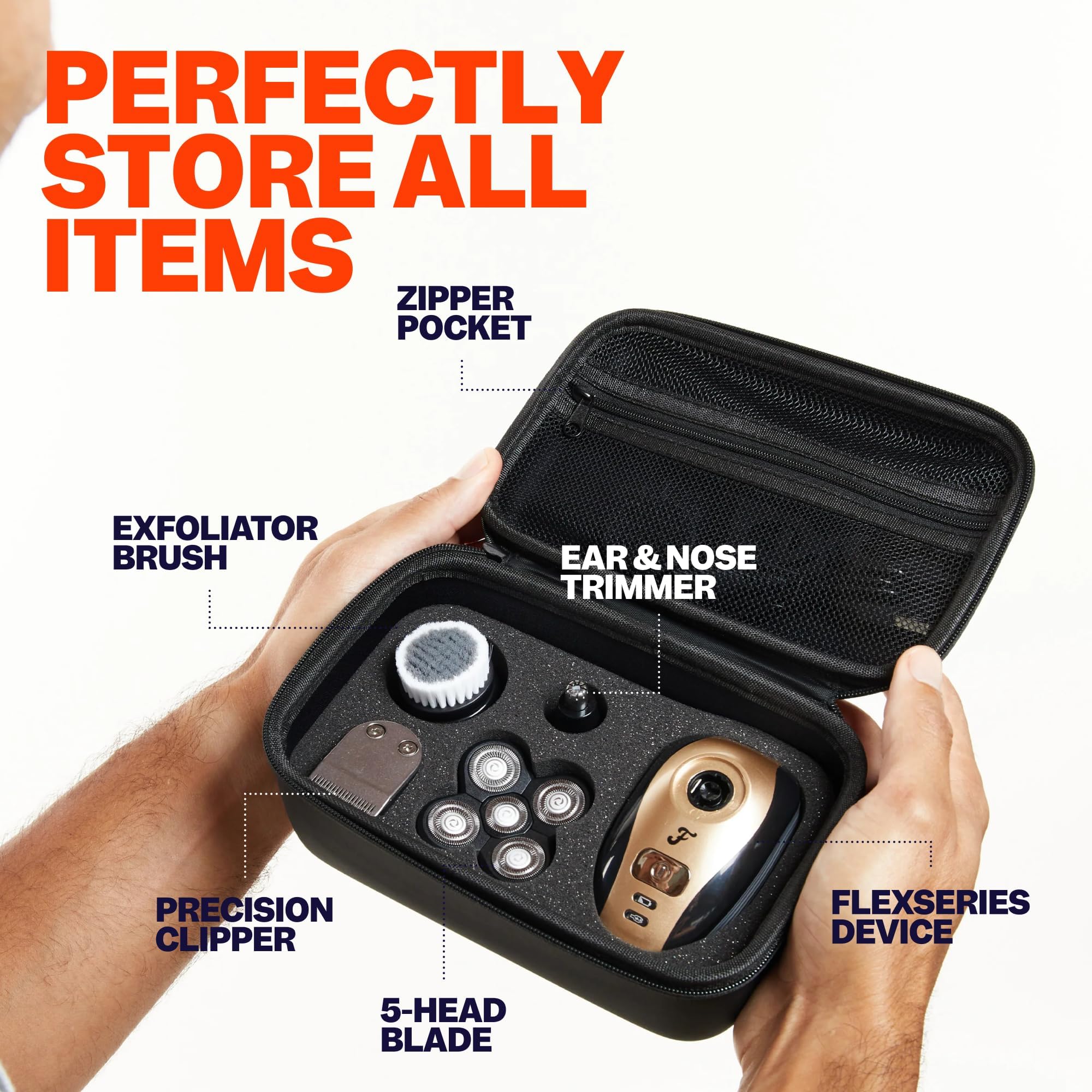Freebird FlexSeries Travel Case water-resistant exterior guards against moisture during travel