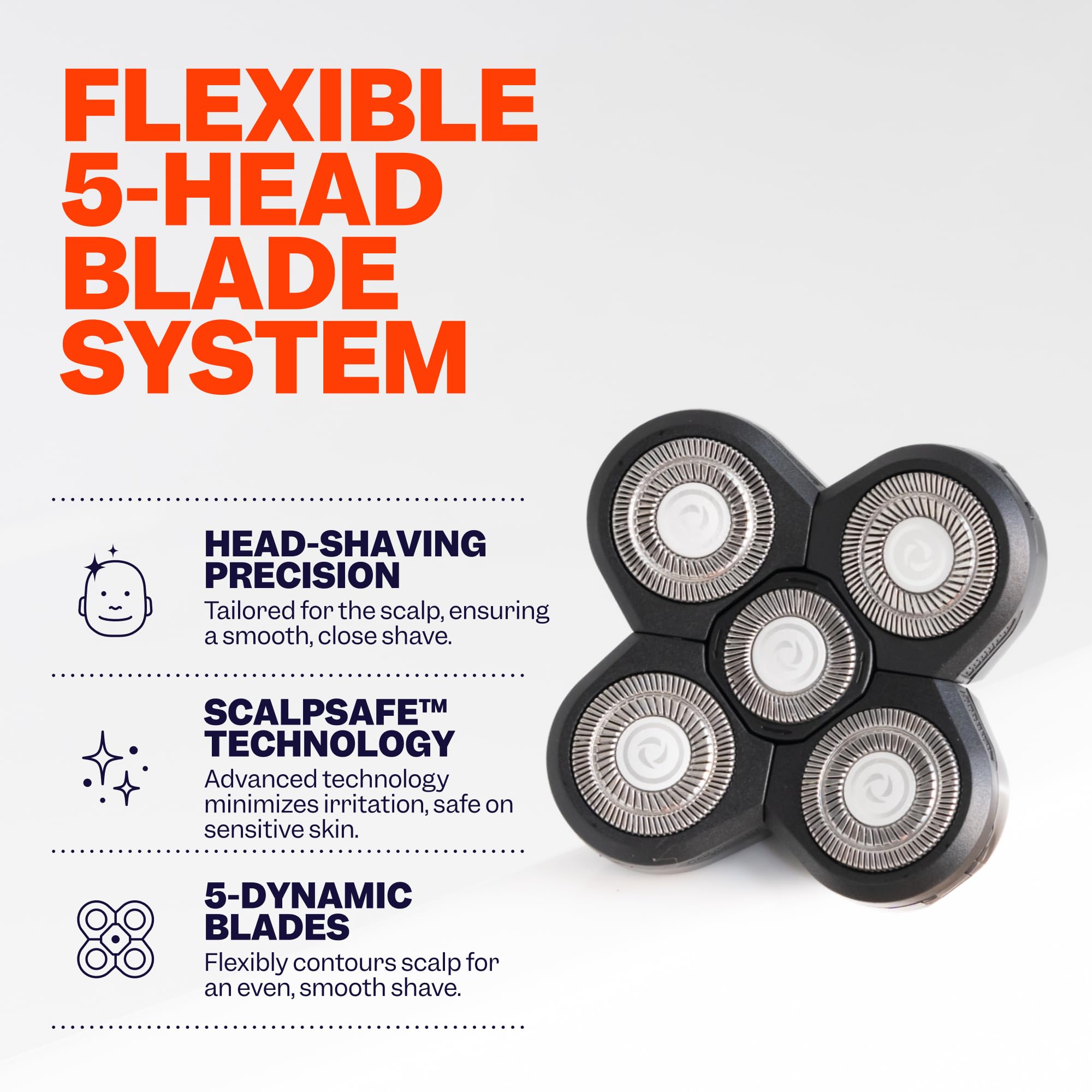 Freebird FlexSeries ultra sharp blades deliver precise clean shaves