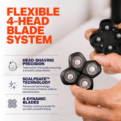 Freebird head shaver replacement installation demonstrates easy blade swap