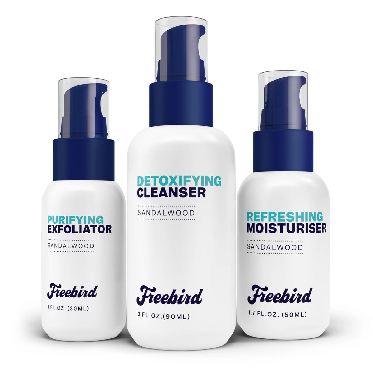 Freebird Scalp Care Kit Detox Cleanser bottle for daily cleansing and refreshed scalp.