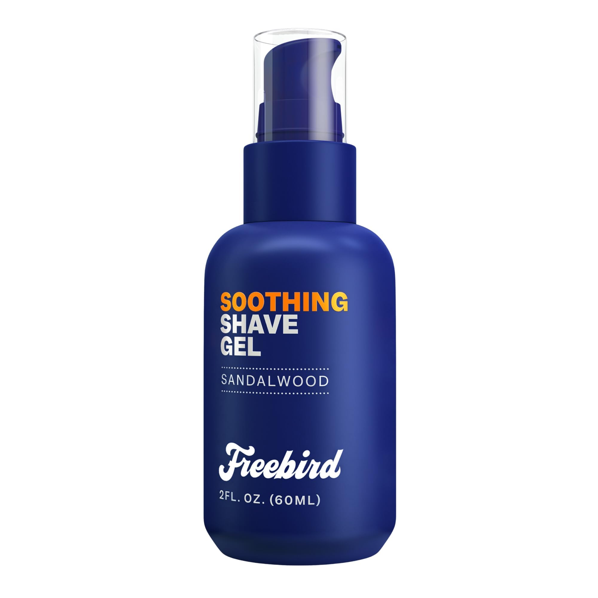 Freebird Shave Gel 60ml Ultra Smooth application shows effortless glide for close shaves.