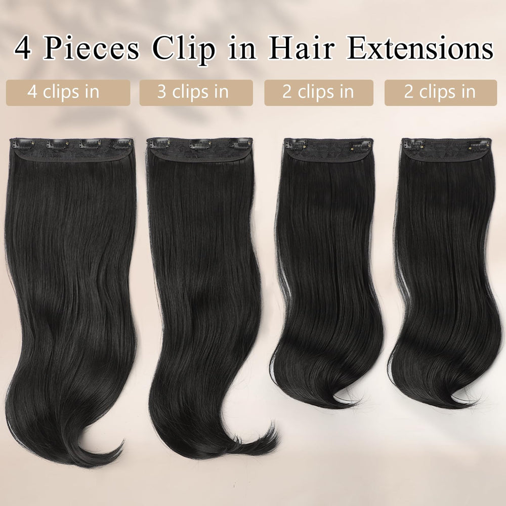 FREEMEIGE silky heat-resistant fiber feels durable and easy to style.