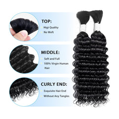Freemiss 2-bundle braiding pack ready for knotless and box braids