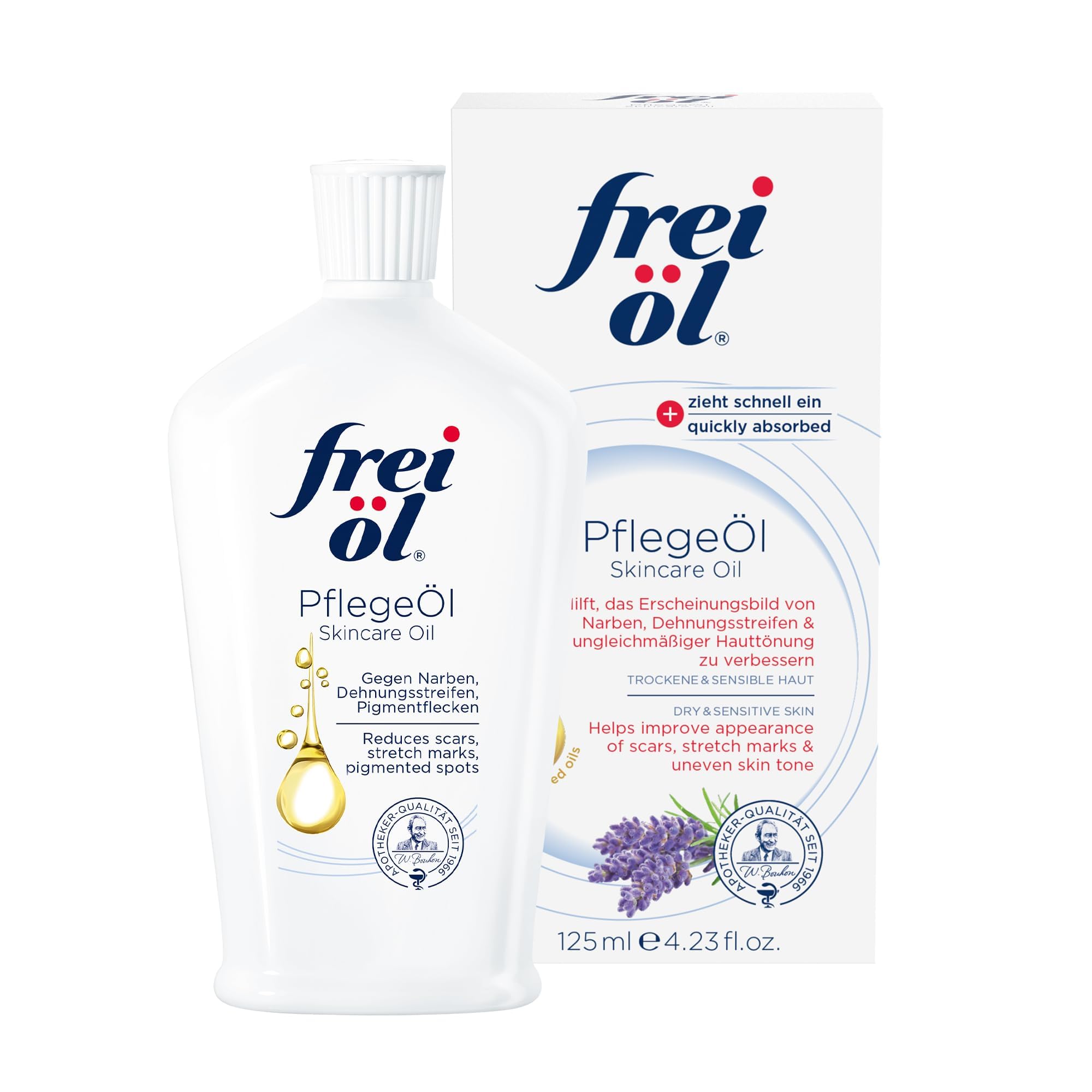 frei-oel skincare oil fast absorbing after shower nourishment