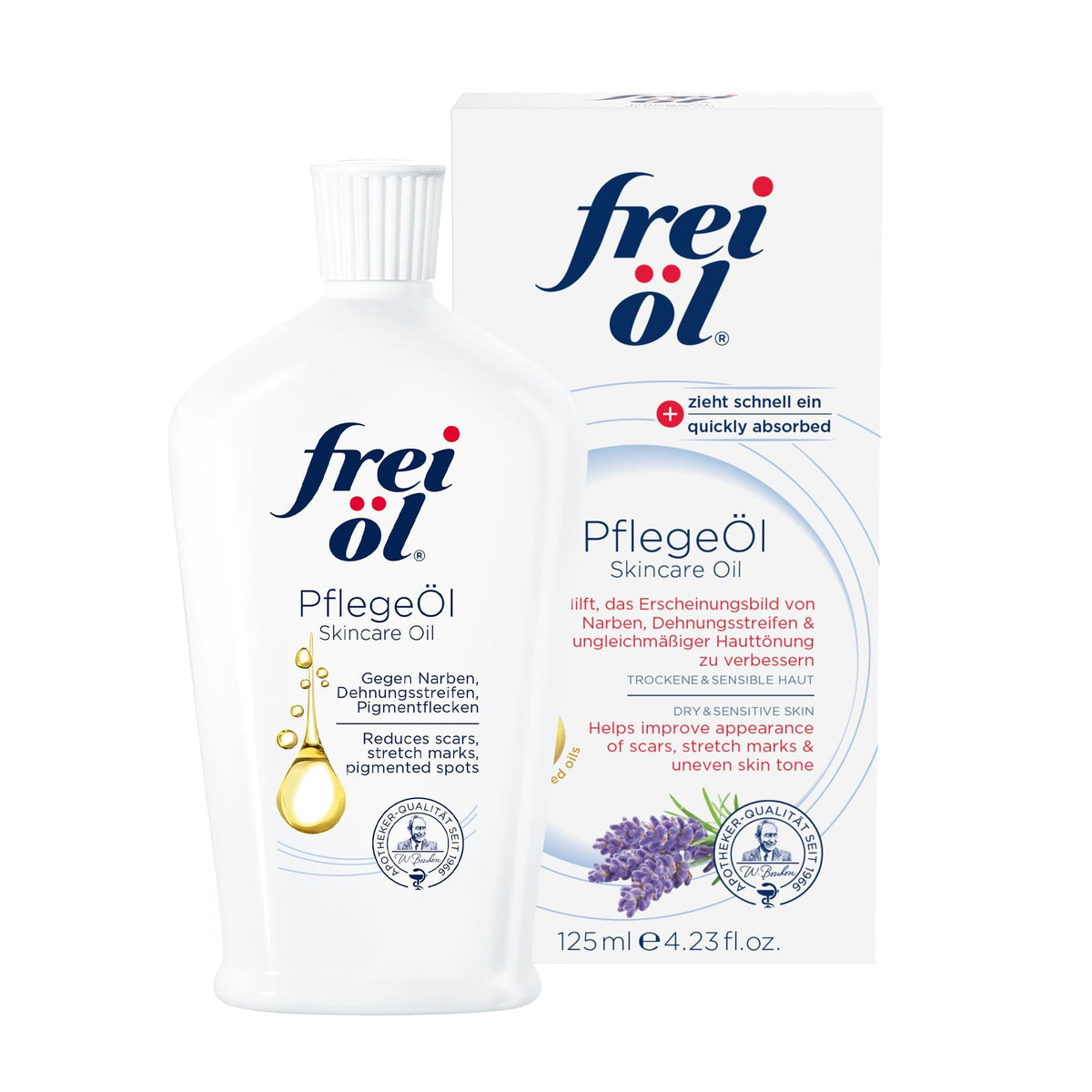frei-oel skincare oil fast absorbing after shower nourishment