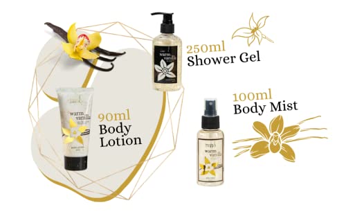 Freida and Joe Warm Vanilla body lotion tin demonstrates hydrating ritual for daily comfort.
