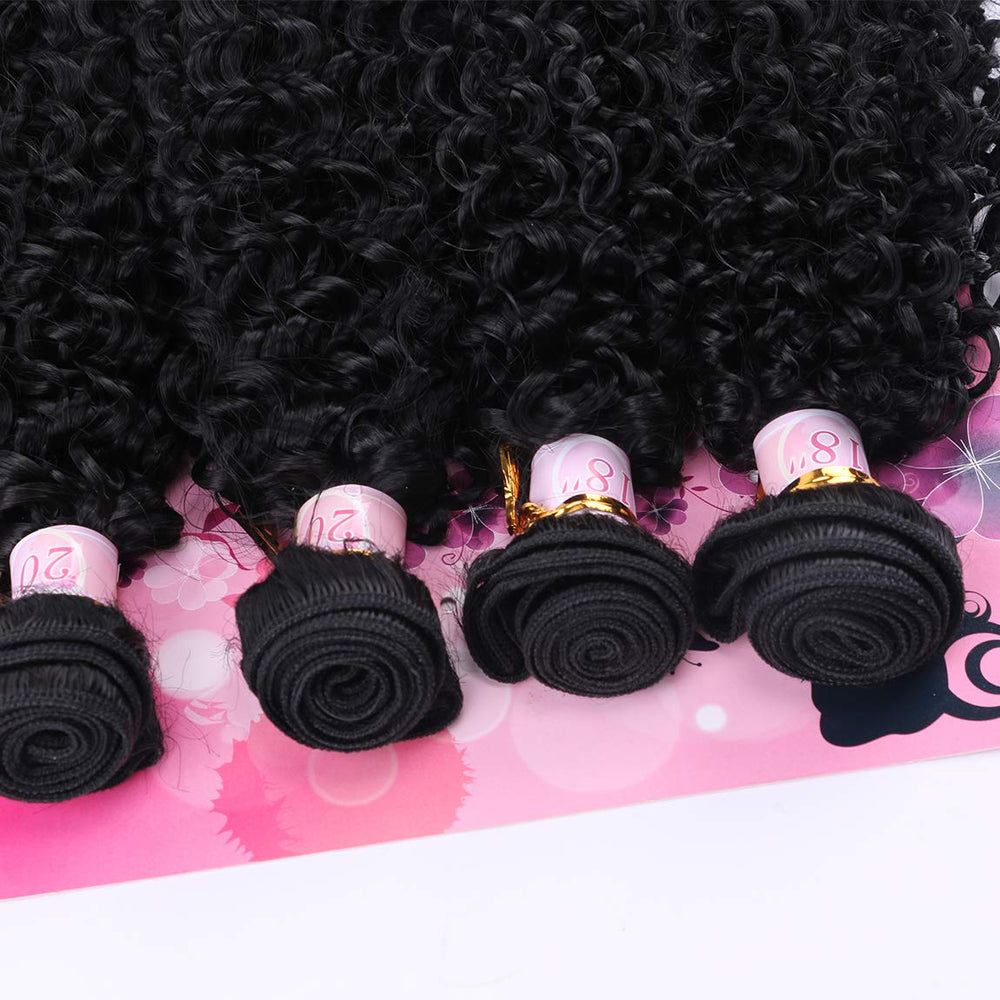 FRELYN kinky curly bundles heat-styling demonstrates 360°F straightening capability for versatile looks.