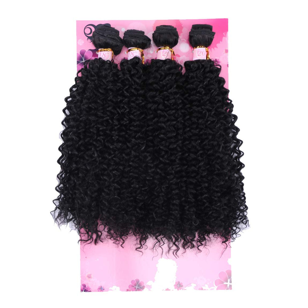 FRELYN kinky curly bundles packaging shows a ready-to-use sew-in kit for fast styling.