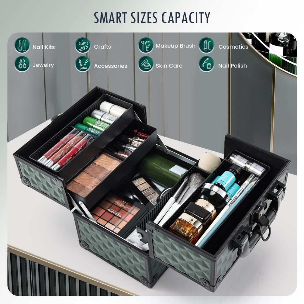 FRENESSA lockable closure with key highlights secure storage during travel and privacy