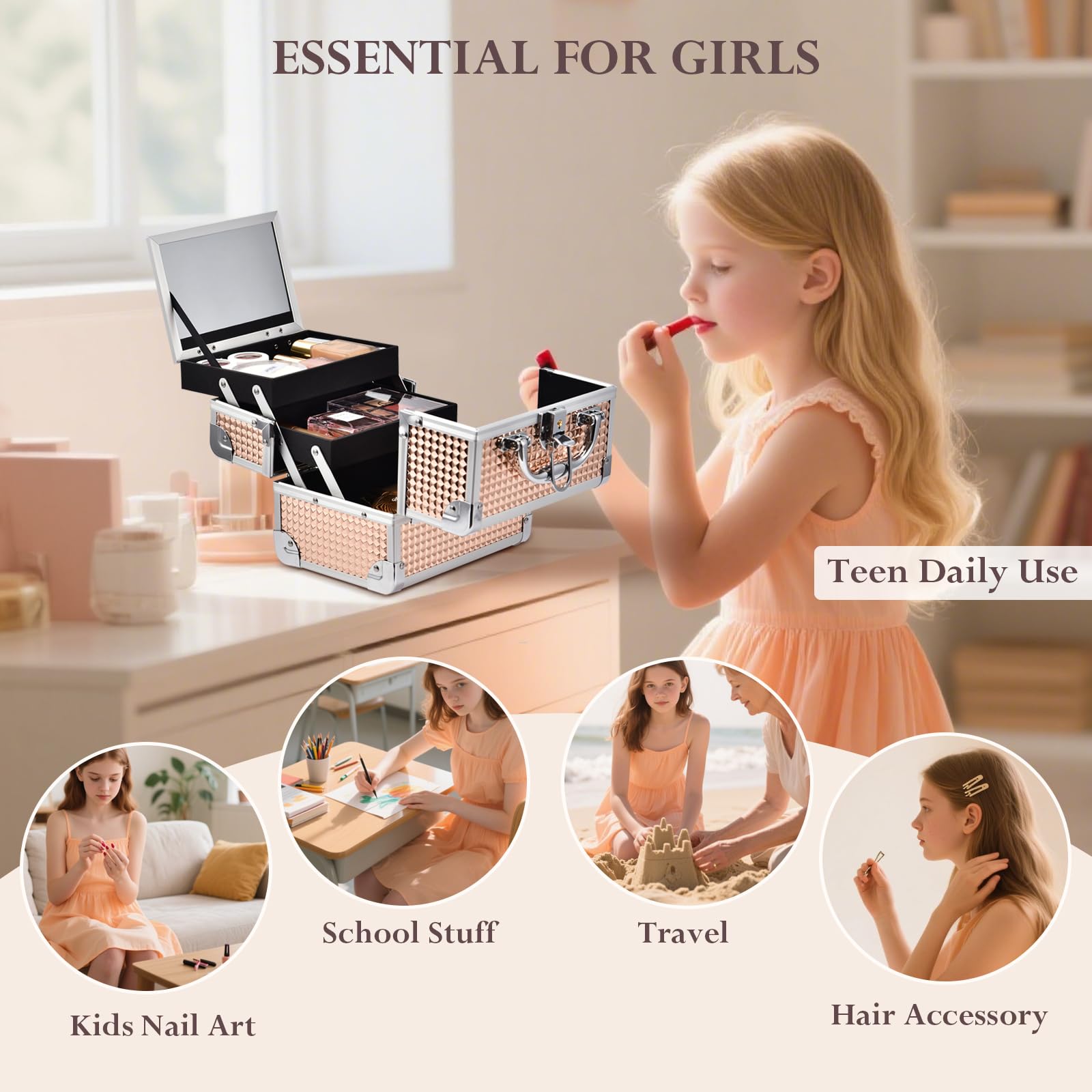 FRENESSA travel-friendly design balances portability and organization