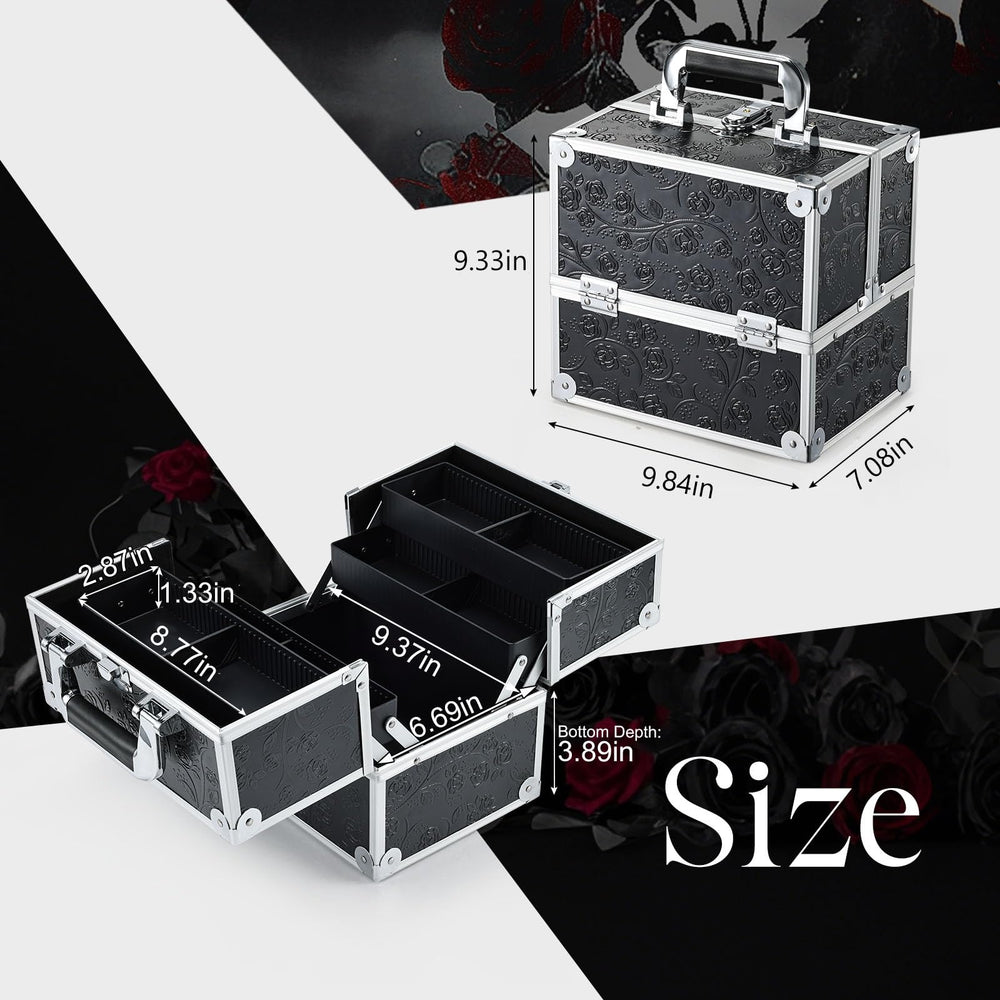 FRENESSA portable case with non-slip handle for comfortable transport.