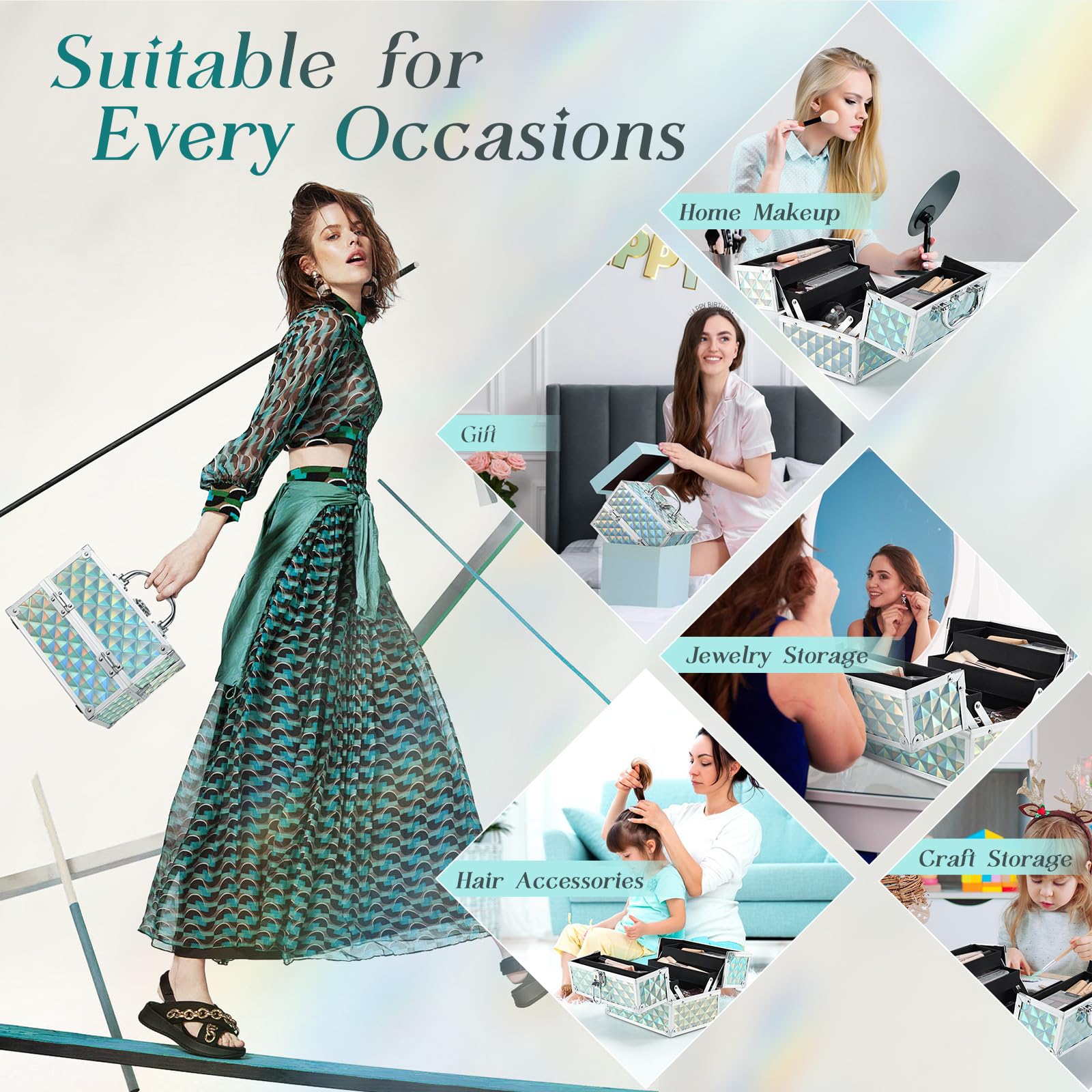 Frenessa Renessa shiny-blue surface is easy to clean and stain resistant