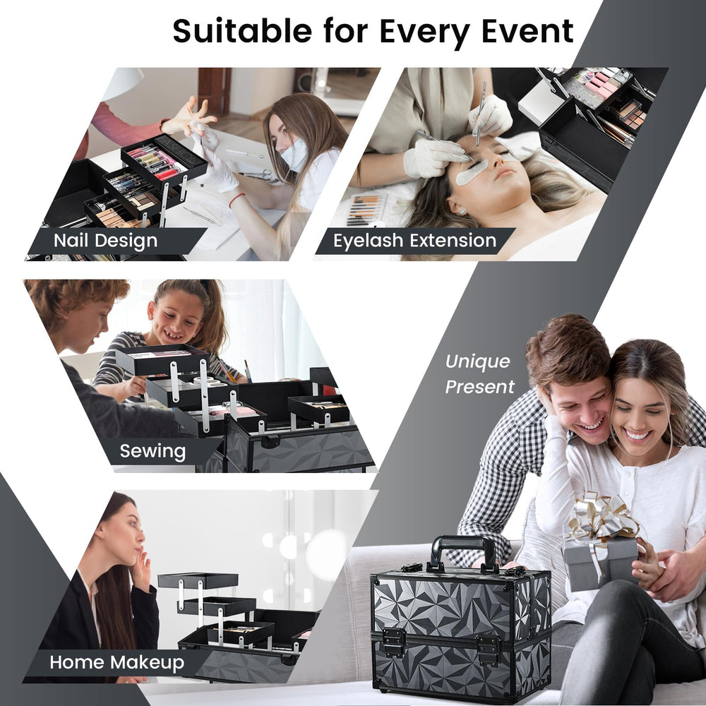 Non-slip handle and portable design for travel and on-the-go use