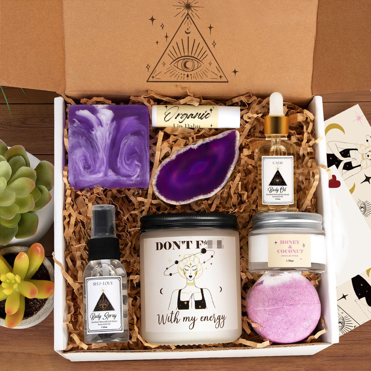 Frerdui care package for women box with luxe spa items for daily self-care