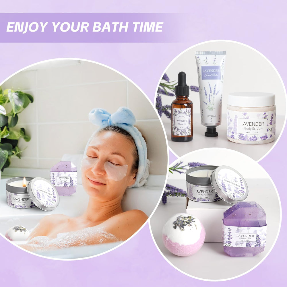 Frerdui lavender diamond soap cleanses gently while spa aroma lingers